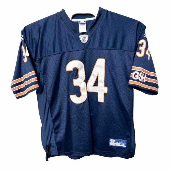 Reebok Authentic Stitched Walter Payton Chicago Bears Jersey Mens Size 50 - Picture 1 of 9